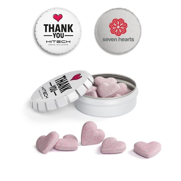 Candy Sweethearts in Mini Clic Clac Box