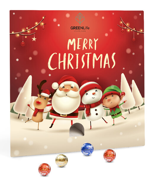 Lindt Lindor Advent Dispenser "Square"