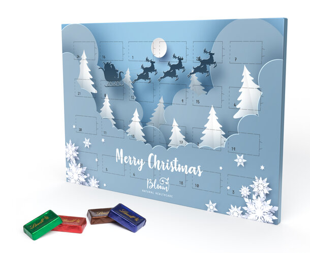 Lindt Naps Advent Calendar DINA4
