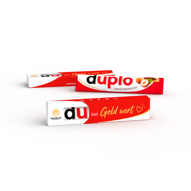 duplo Bar in personalised slipcase