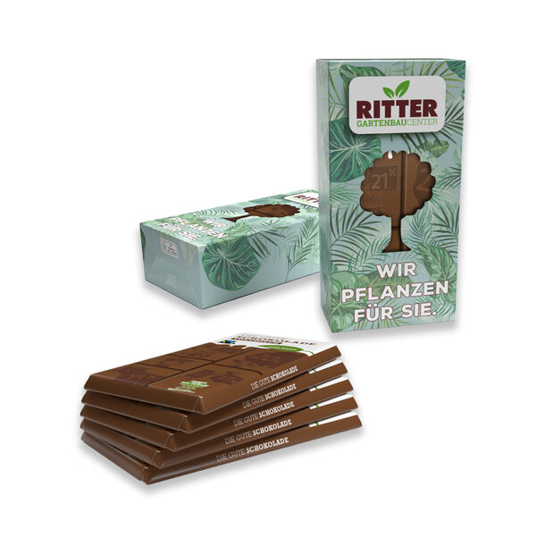 5 bars The Change Chocolate