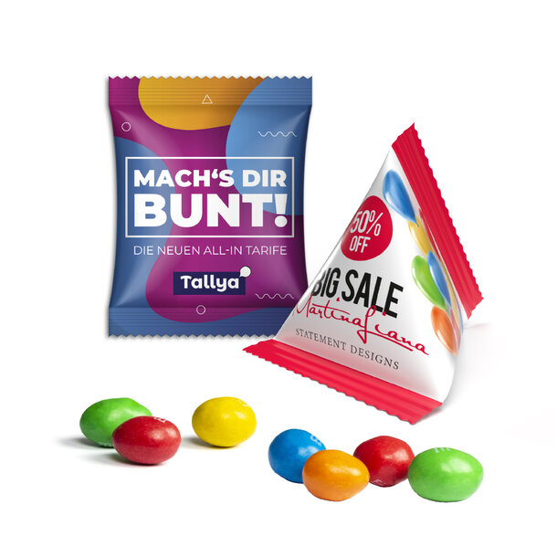 M&M\'s Peanuts in mini tetrahedron