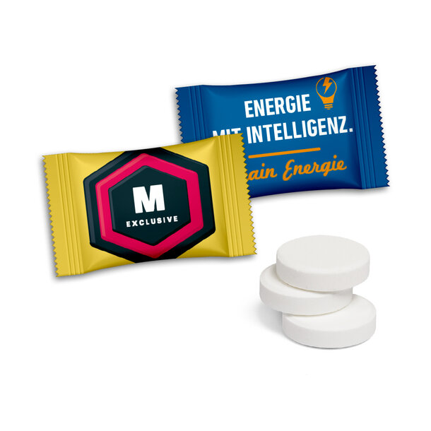 Dextrose tablet in flow pack