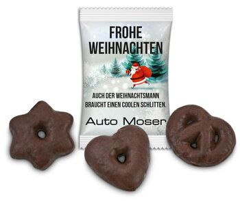 Mini Gingerbread in Advertising Bag