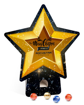 Lindt Lindor Advent Dispenser "Star"