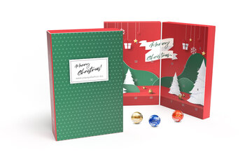 Lindt Lindor Advent Calendar "Book" Eco
