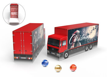 Lindt Lindor Advent Calendar Truck Eco