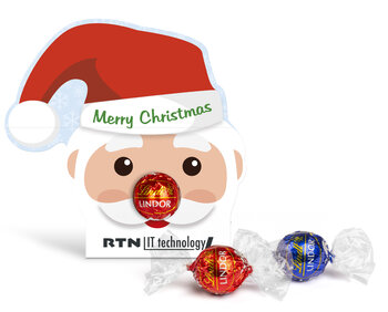 Lindt Lindor Chocolate Truffle "Santa Claus"