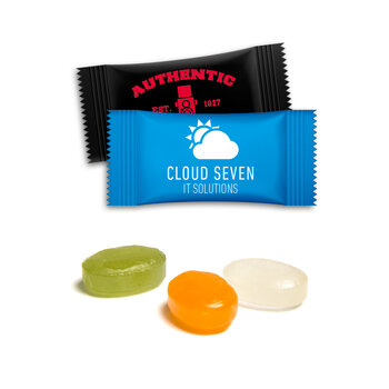 Sweets in mini flow pack