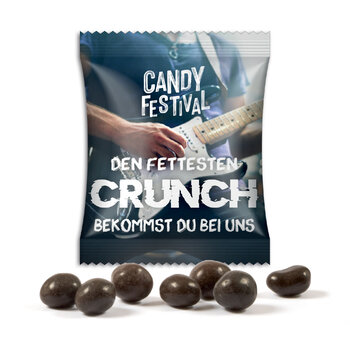 Treets Crunchy Corn in advertising bag