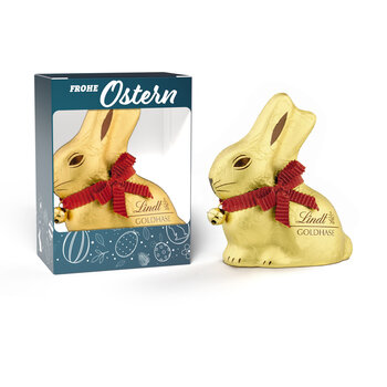 Lindt Gold Bunny 50 g in Personalised Carton