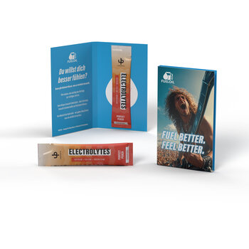 Upsters Electrolytes Stick in Personalised Folded Card